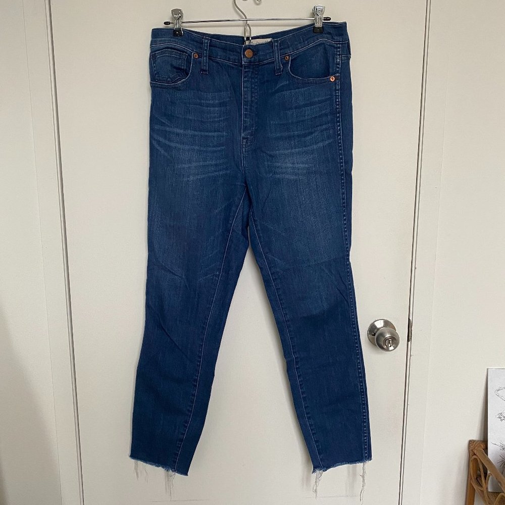 Madewell High Rise Crop Skinny Jean